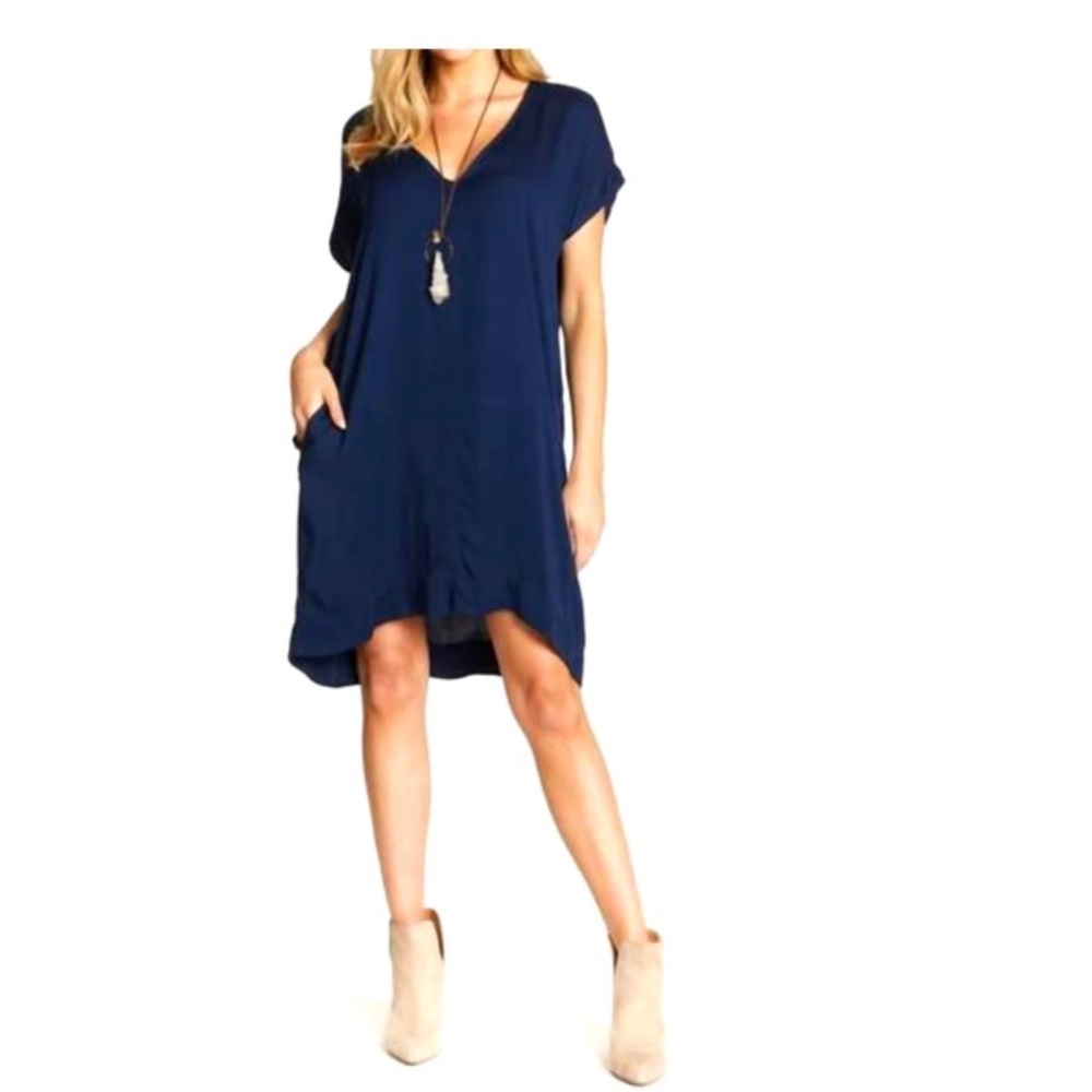 River + Sky Brooklyn Dress--Black Iris (but it's navy)